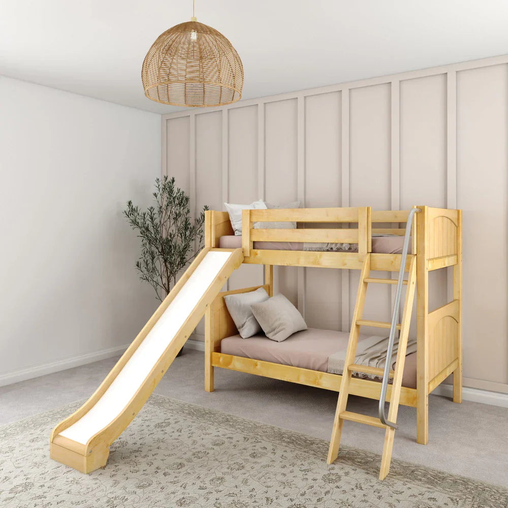 Bunk Bed with Slide and Ladder