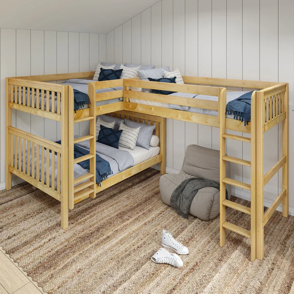 Triple Loft Bunk Bed