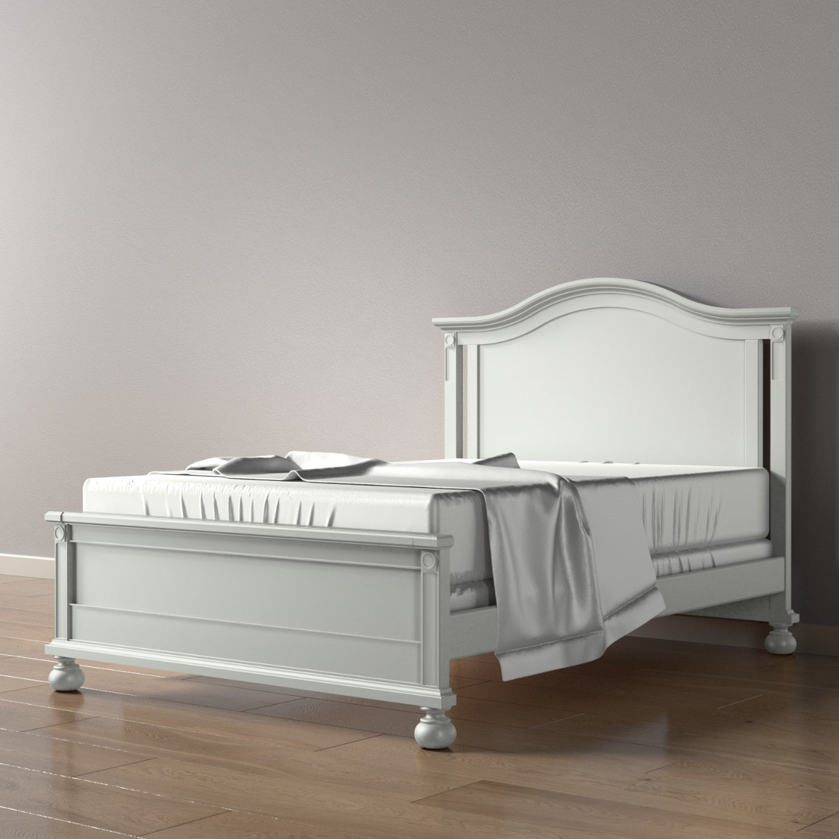 Dakota Full Bed / Solid Back