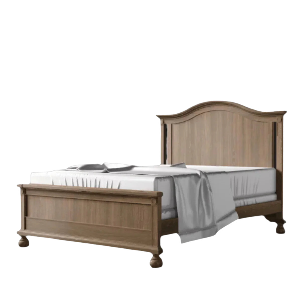 Dakota Full Bed / Solid Back