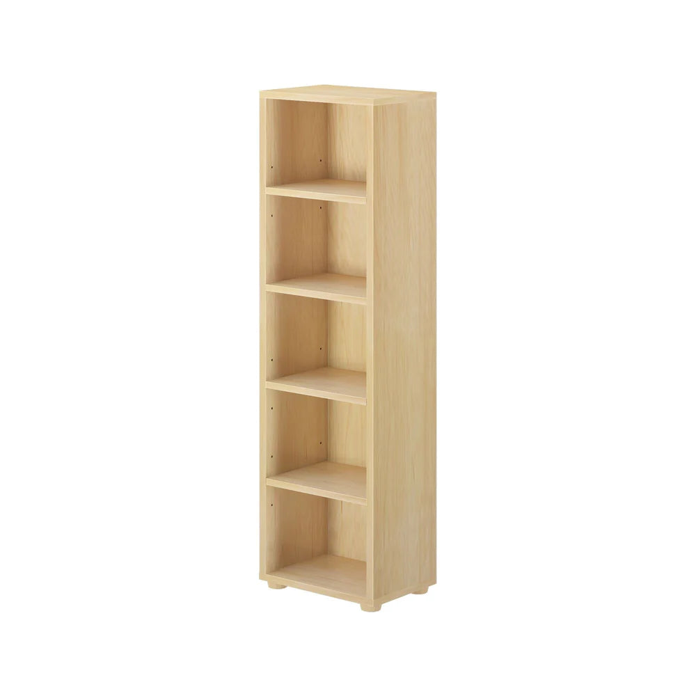 Narrow 5 Shelf Bookcase