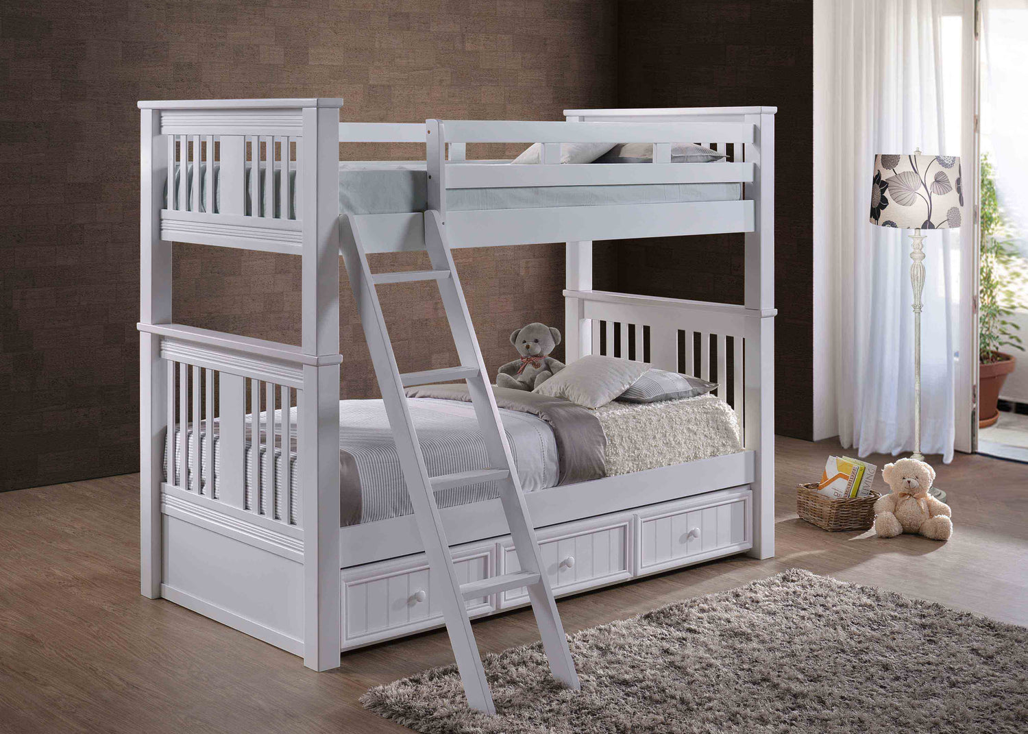 Boston Twin over Twin Bunk Bed