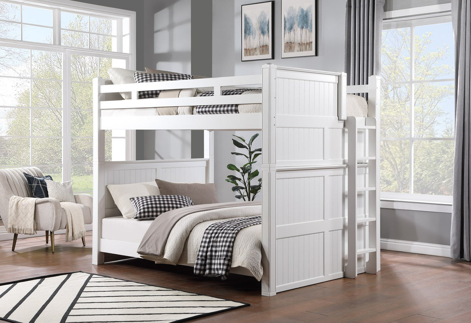 Cambridge Queen over Queen Ladder or Stairs