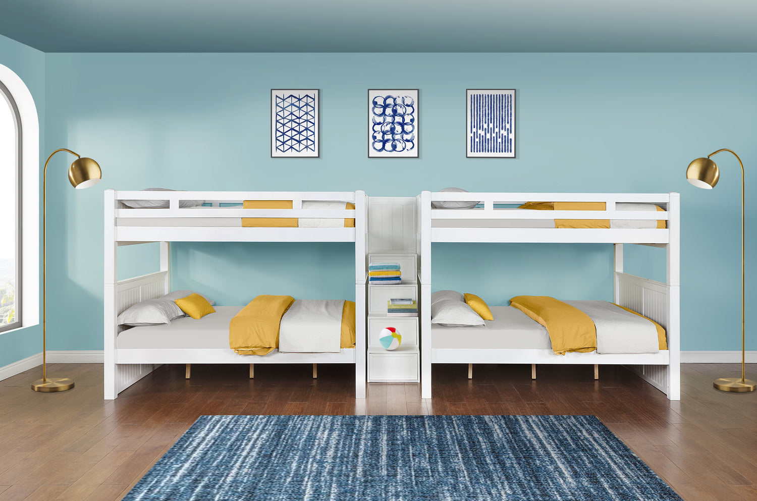 Cambridge Quad Bunk Beds