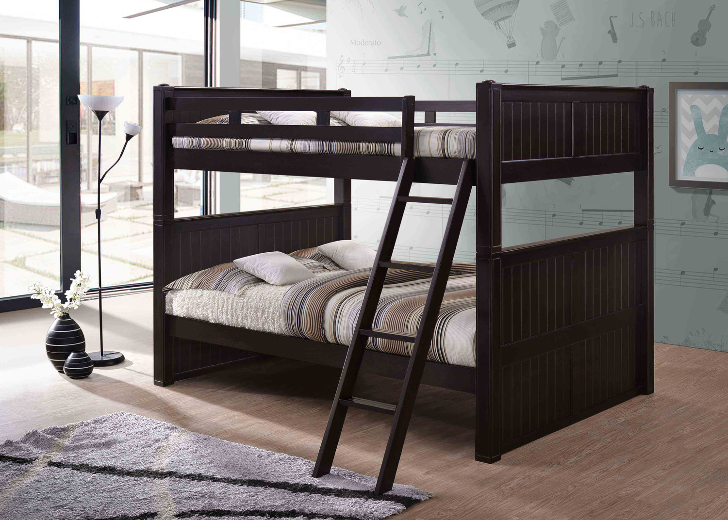 Richmond Queen over Queen Bunk Bed