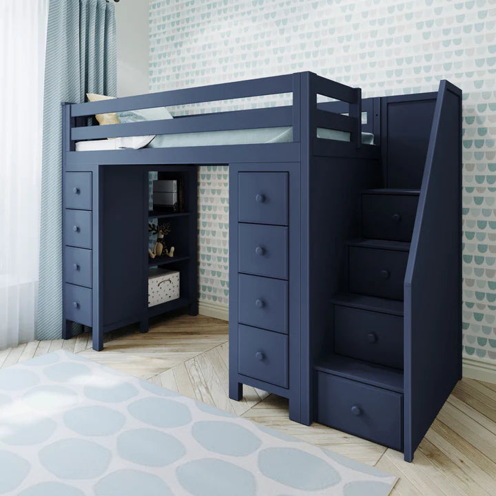Chester Staircase Loft Bed Storage + Storage