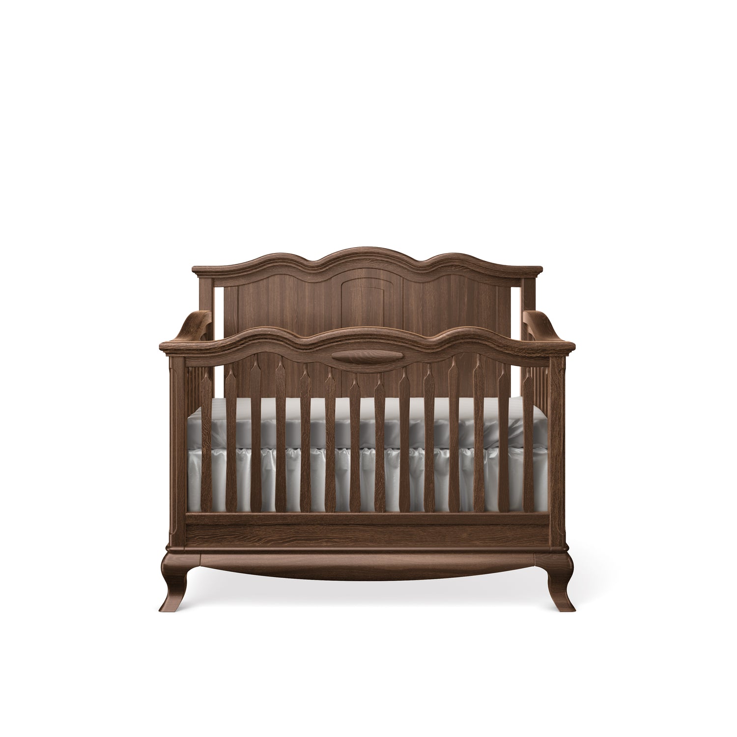 Cleopatra Convertible Crib / Solid Back
