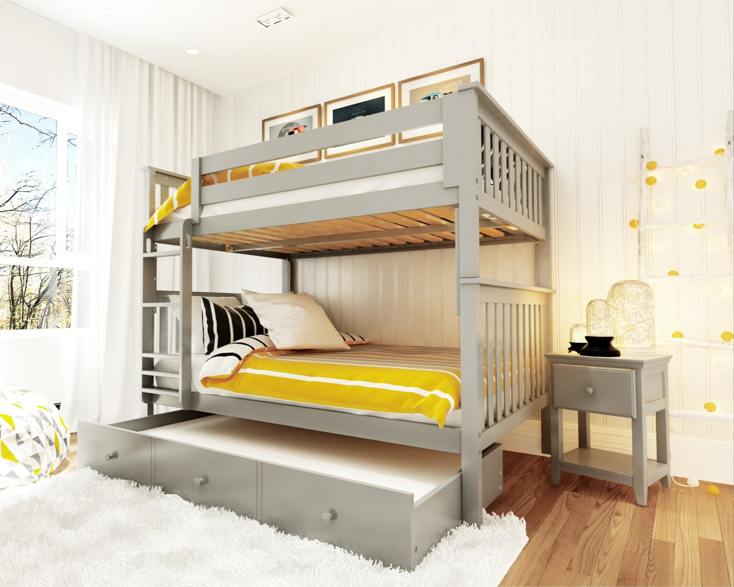 Full Bunk Bed with Ladder