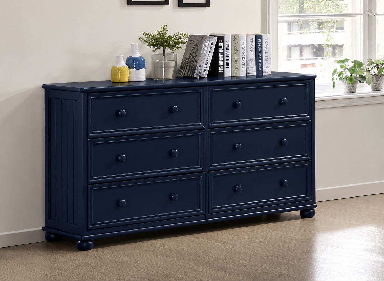 Cottage Collection 6 Drawer Dresser