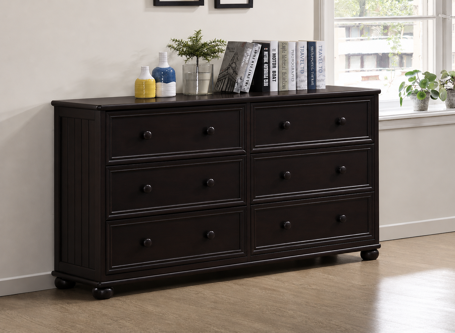Cottage Collection 6 Drawer Dresser