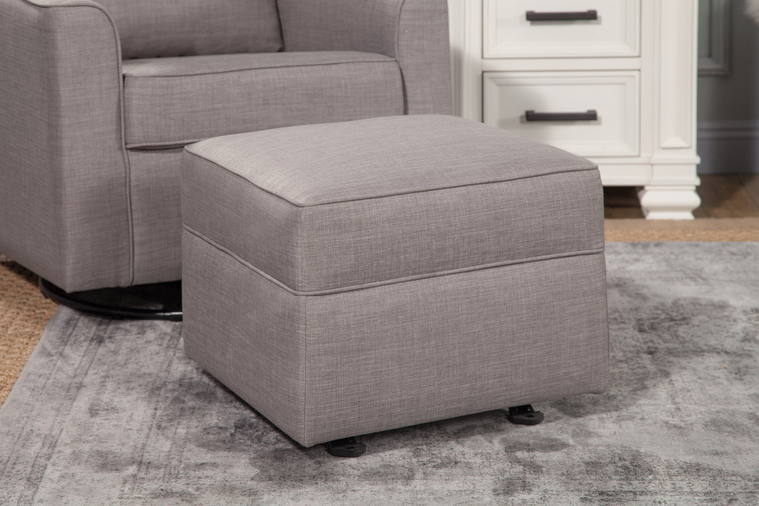 Willa-Alden Gliding Ottoman