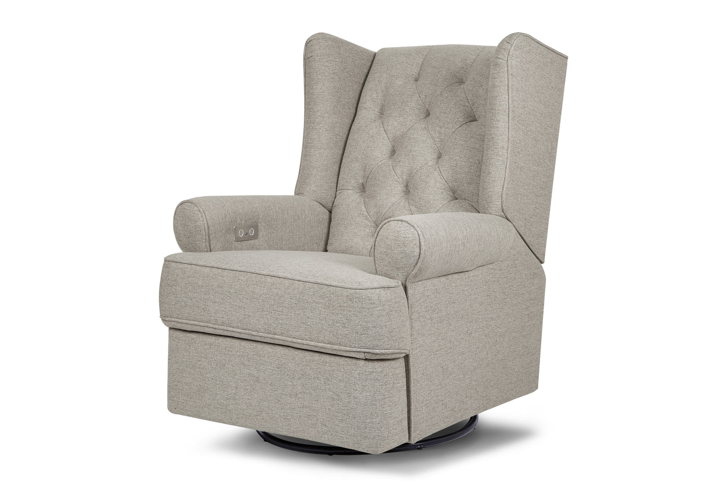Harbour Electronic Recliner and Swivel Glider in Eco-Performance Fabric with USB port | Water Repellent & Stain Resistant
