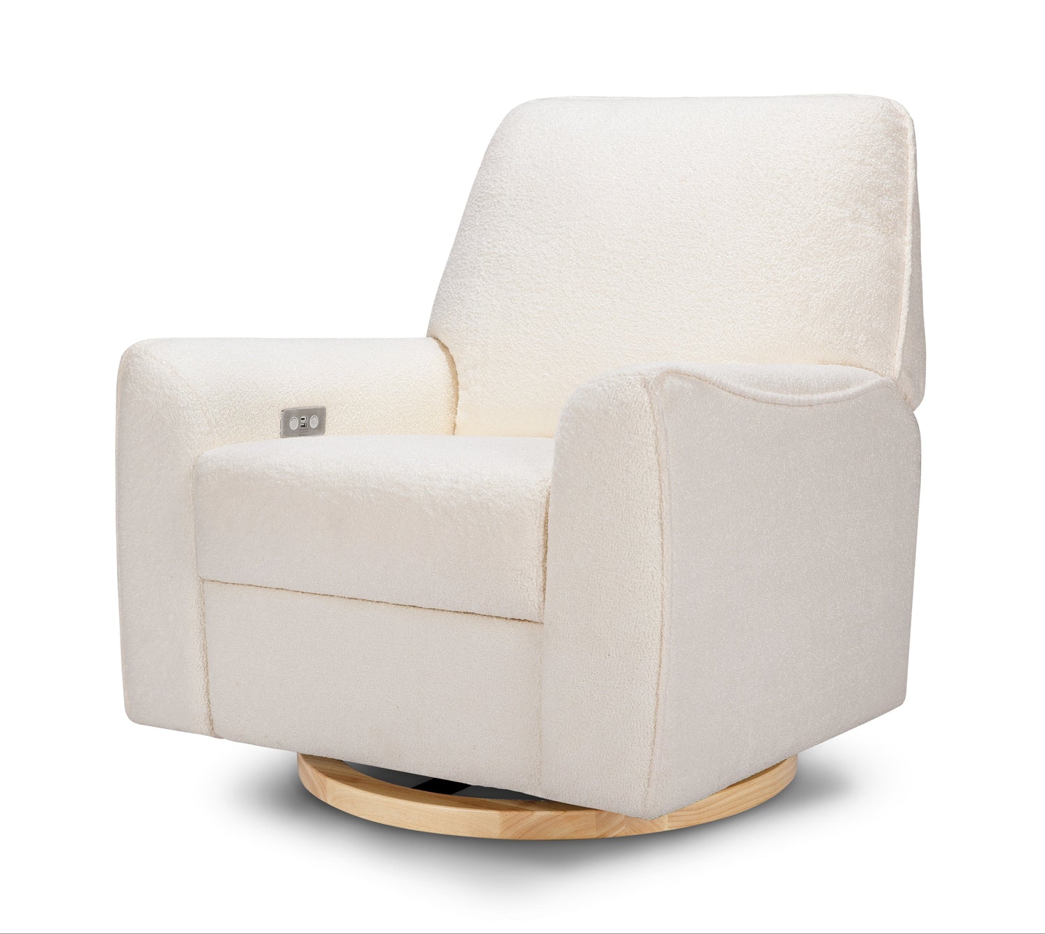 Sunday Power Recliner and Swivel Glider in Shearling