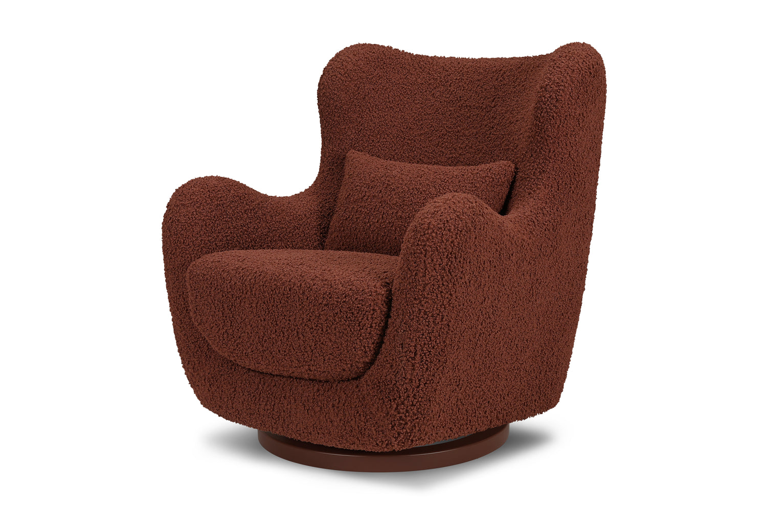 Solstice Swivel Glider in Boucle