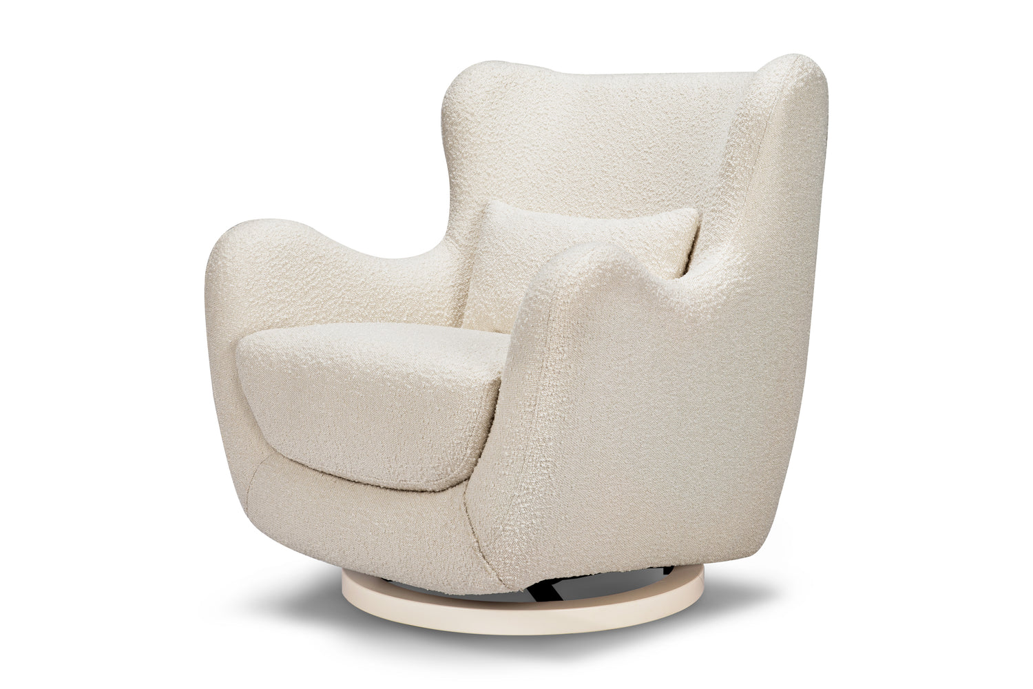 Solstice Swivel Glider in Boucle