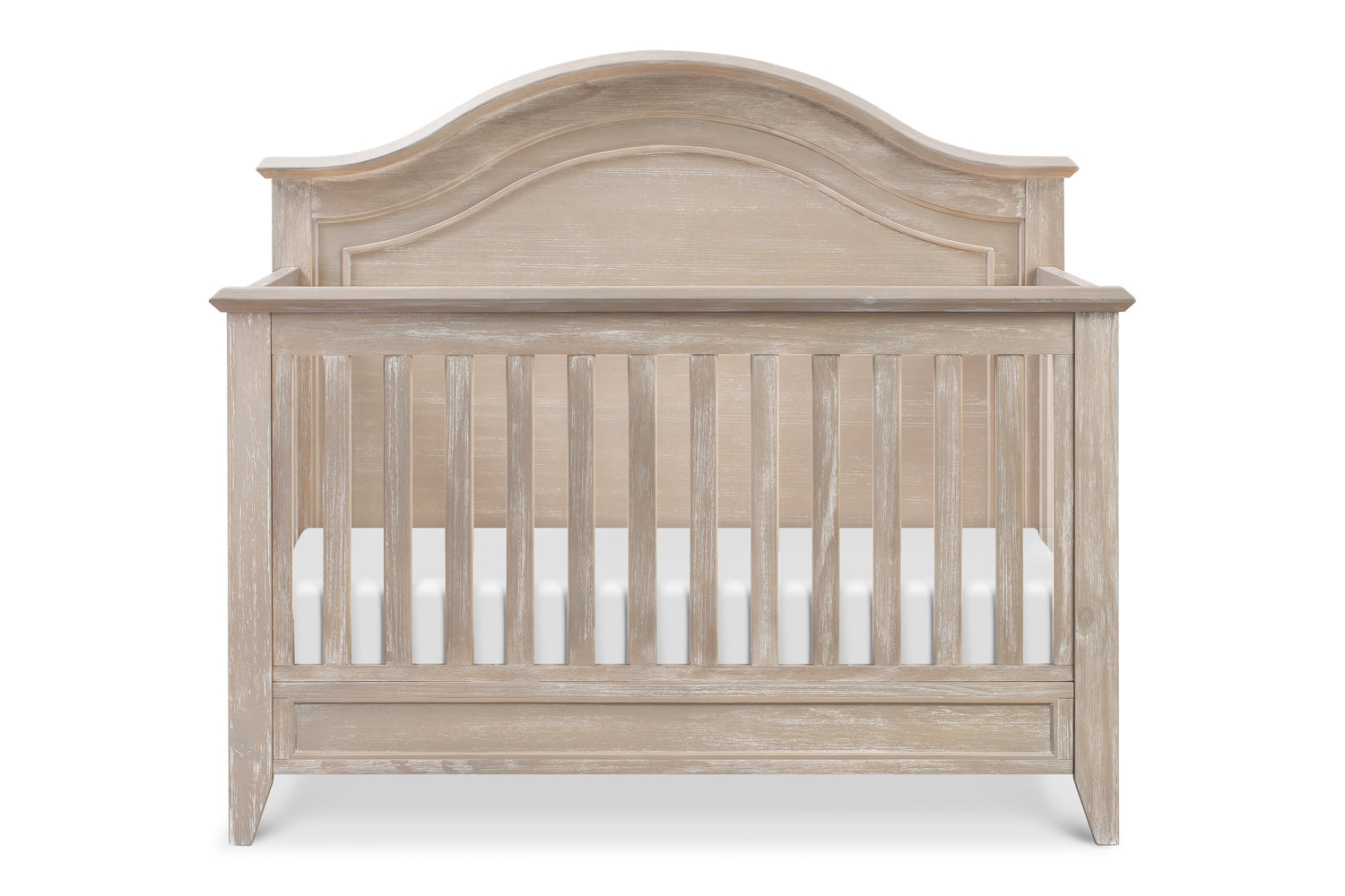 Beckett Rustic 4-in-1 Convertible Crib Curve Crib