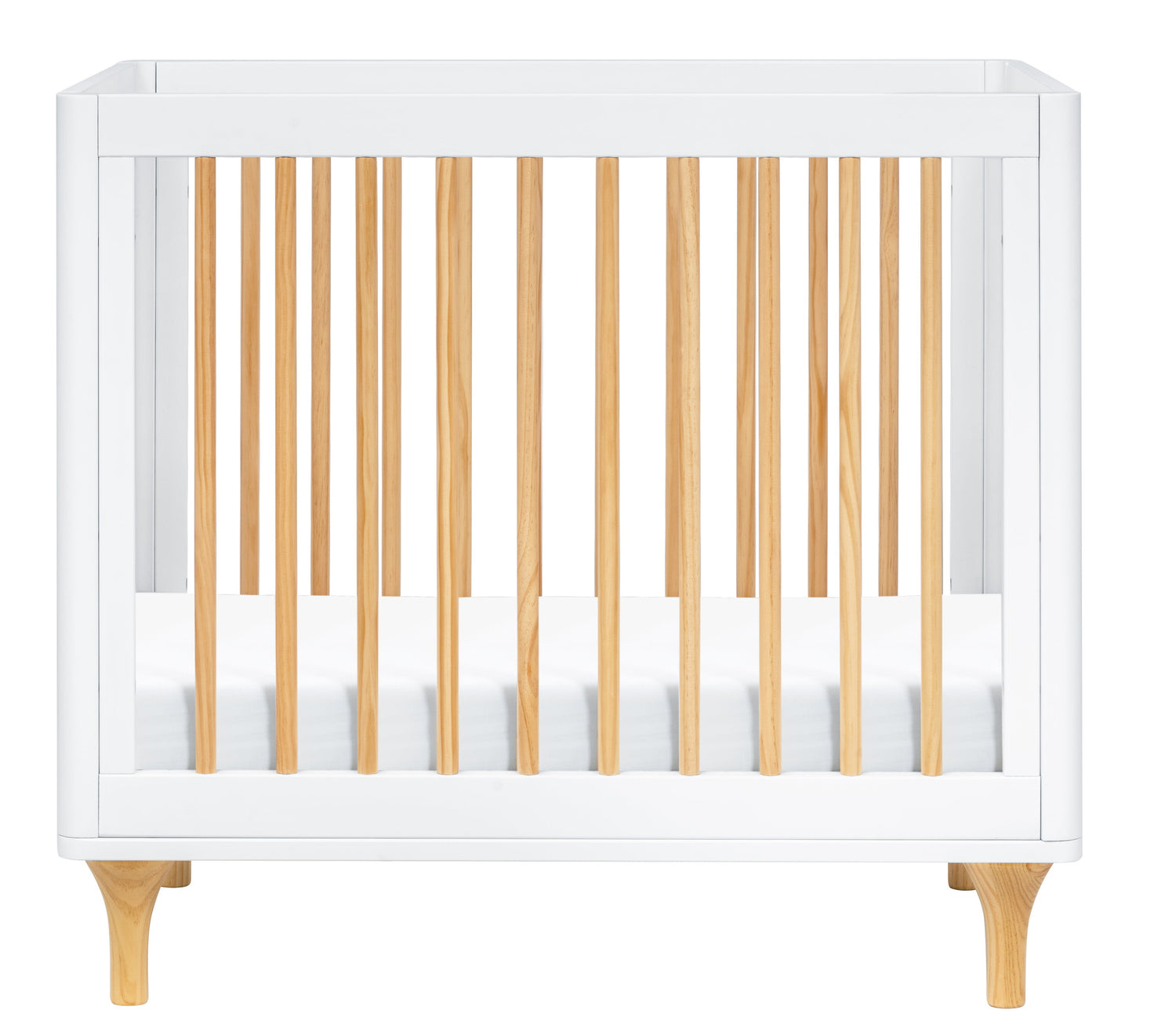 Lolly 4-in-1 Convertible Mini Crib with Toddler Bed Conversion Kit