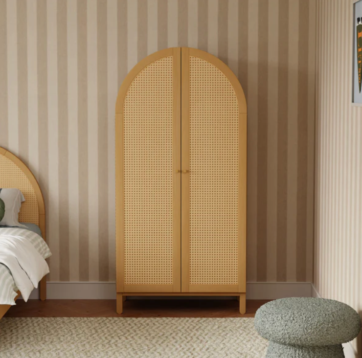 Bondi Cane Assembled Armoire