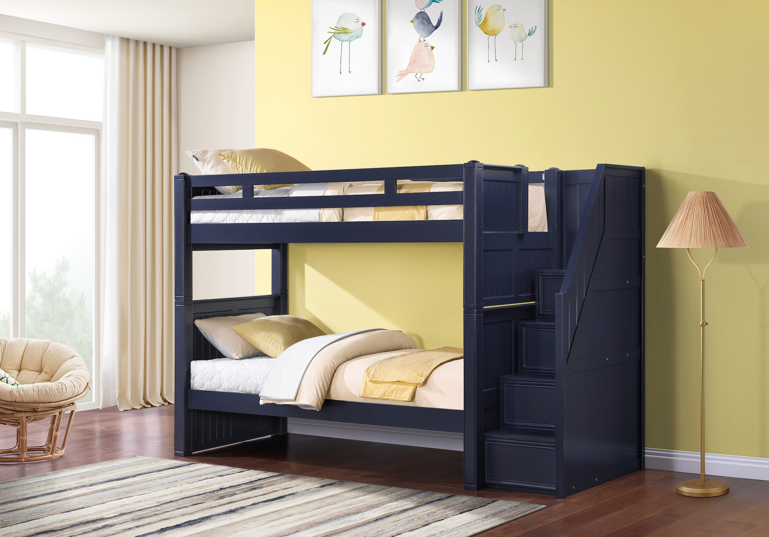 Cambridge Twin over Twin Ladder or Stairs