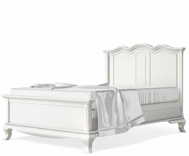 Cleopatra Full Bed / Solid Back
