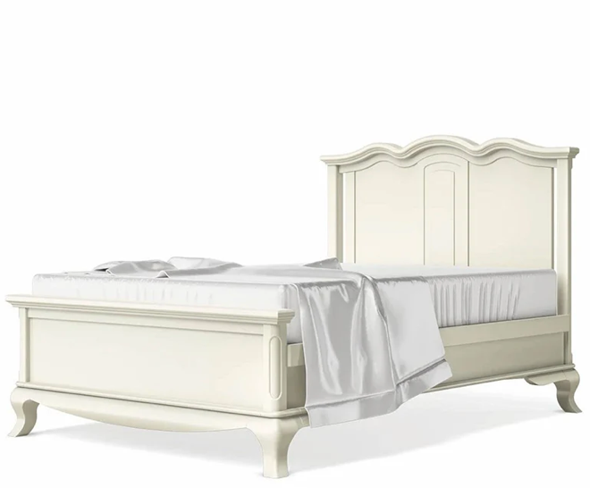 Cleopatra Full Bed / Solid Back