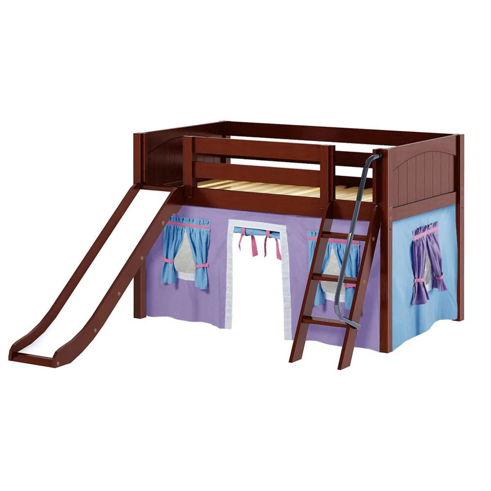 Fort Twin Loft Bed with Slide