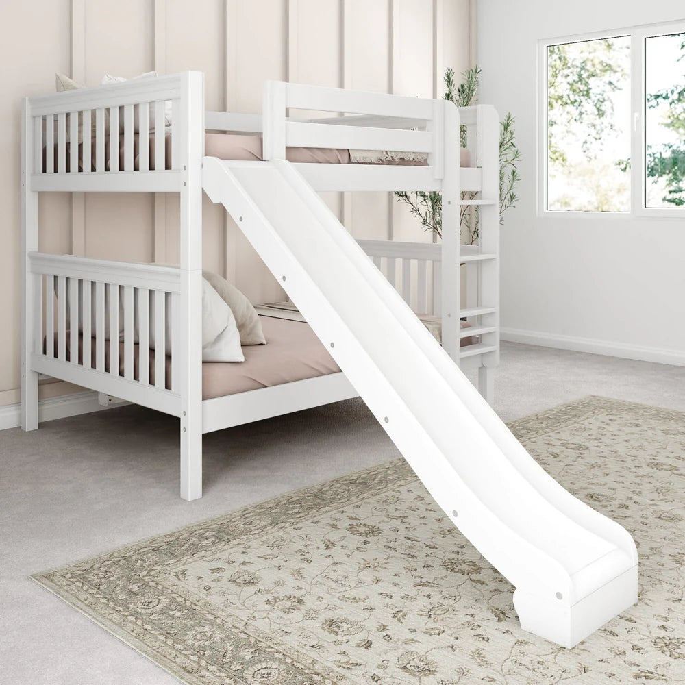 Classic Full Bunk Bed with Slide