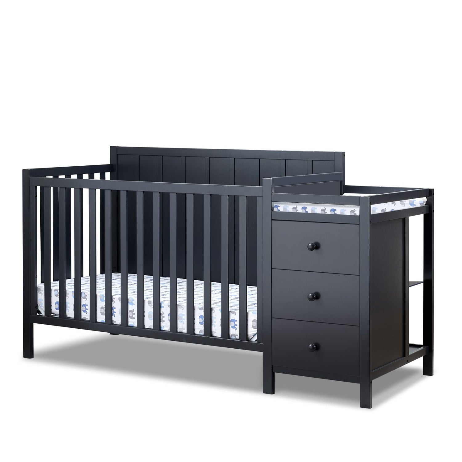 Essex 4-in-1 Convertible Crib and Changer