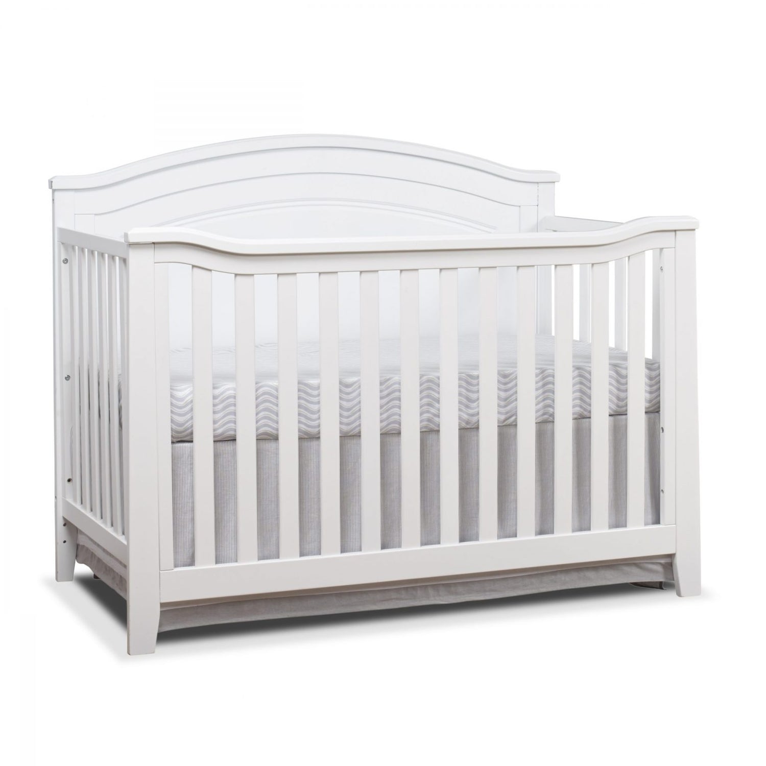 Berkley Round Top Panel Convertible Crib