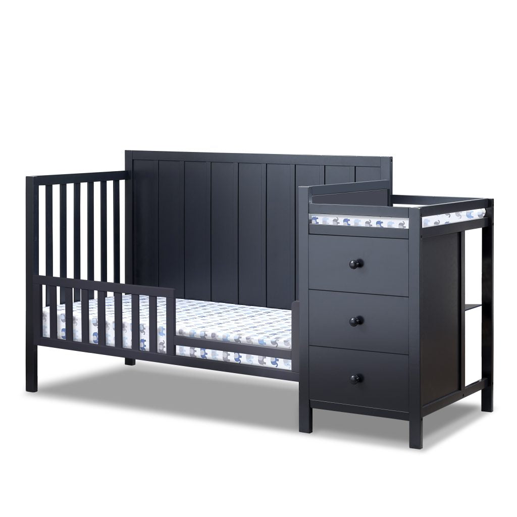 Essex 4-in-1 Convertible Crib and Changer