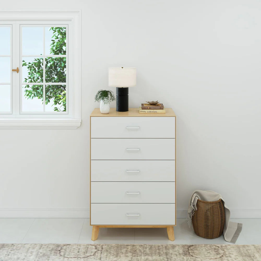 Modern 5 Drawer Dresser