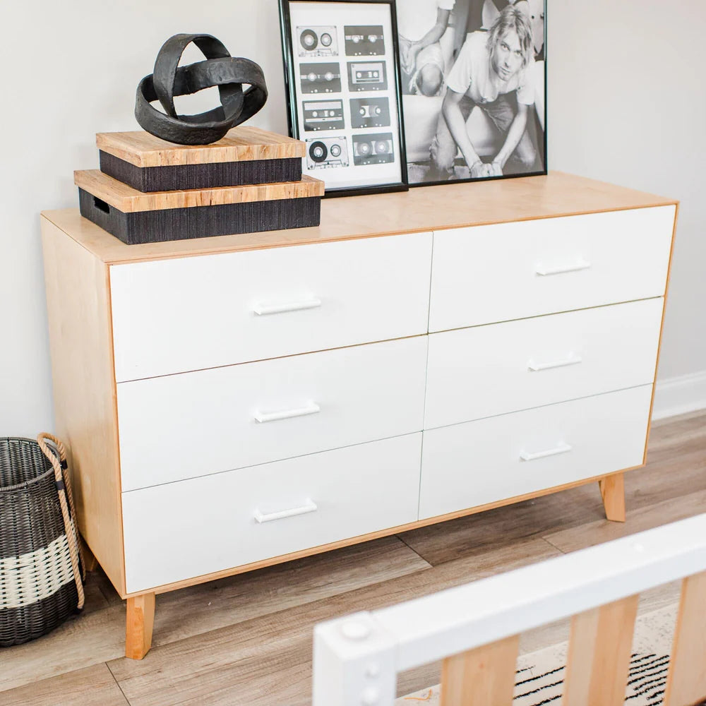 Modern 6 Drawer Dresser