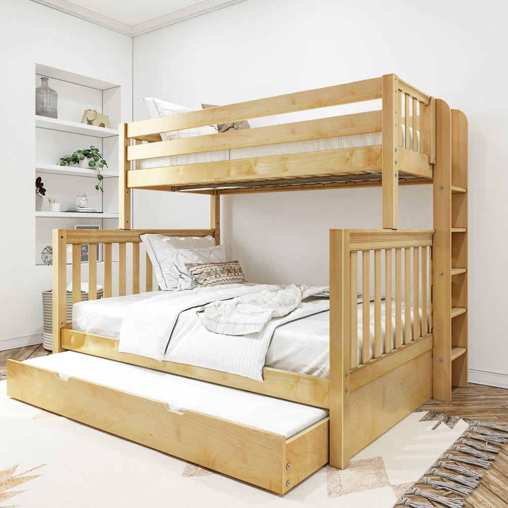 Twin XL over Queen with Trundle Bed