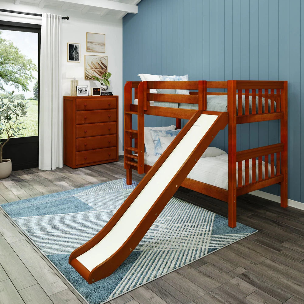 Classic XL Twin Bunk Bed with Slide